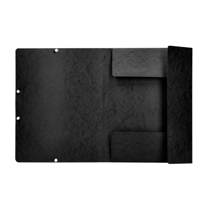 Q-connect Carpeta kf02169 Solapas Gomas Simil-prespan Negra 320x243 mm 7