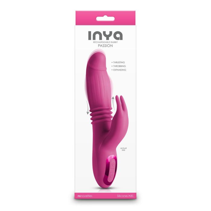 Vibrador Punto G NS Novelties Inya Rosa 1 Vibrador Punto G NS Novelties Inya Rosa 1