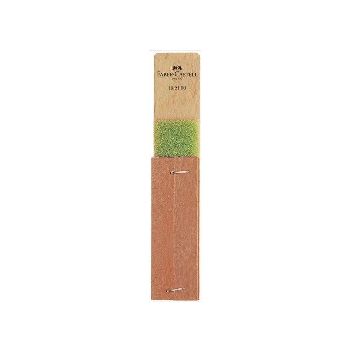 Faber-Castell Rasqueta con Tiras de Papel de Lija Fina y Gruesa para Afilar Lápices (10 Unidades) (10 Unidades)