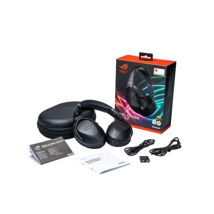 Asus ROG Strix Go BT Auriculares Gaming con Cancelación Ruido Activa ANC, Bluetooth, Virtual 7.1, Micro AI, aptX Adaptive, Negro 7
