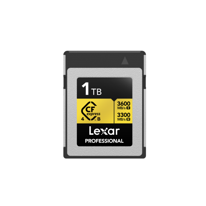 Lexar LCXEXP4001T-RNENG Tarjeta CFexpress Tipo B 1 TB, 3600 MB/s Lectura, 3300 MB/s Escritura, Resistente a Golpes y Polvo Lexar LCXEXP4001T-RNENG Tarjeta CFexpress Tipo B 1 TB, 3600 MB/s Lectura, 3300 MB/s Escritura, Resistente a Golpes y Polvo