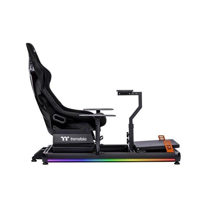 Thermaltake GSC-F50-CPASBB-01 Cabina de Vuelo GF500 Flight Simulator Cockpit Negro Aluminio hasta 120 kg 1 Thermaltake GSC-F50-CPASBB-01 Cabina de Vuelo GF500 Flight Simulator Cockpit Negro Aluminio hasta 120 kg 1