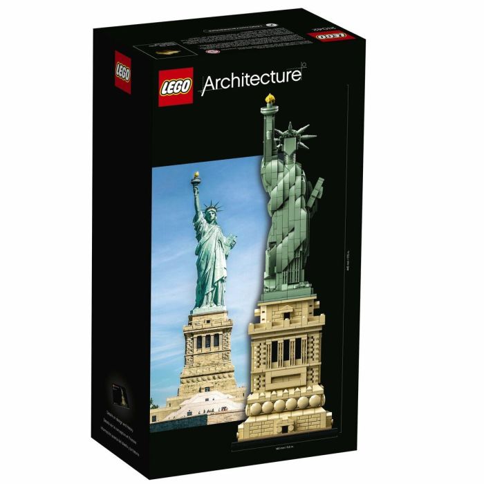LEGO 21042 Architecture La Estatua de la Libertad - Maqueta Réplica Construible con Pedestal y Antorcha Dorada, +16 años 1 LEGO 21042 Architecture La Estatua de la Libertad - Maqueta Réplica Construible con Pedestal y Antorcha Dorada, +16 años 1