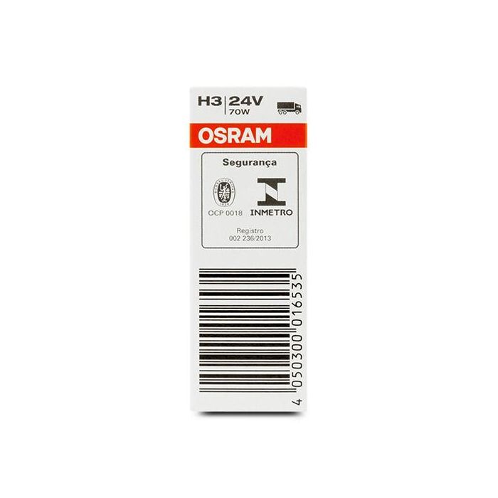 Bombilla para Automóvil OS64156 Osram OS64156 H3 70W 24v 2 Bombilla para Automóvil OS64156 Osram OS64156 H3 70W 24v 2