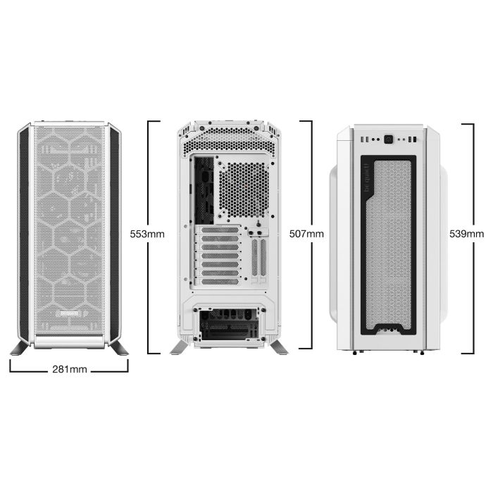 Be Quiet! SILENT BASE 802 Window White Midi Tower PC Blanco