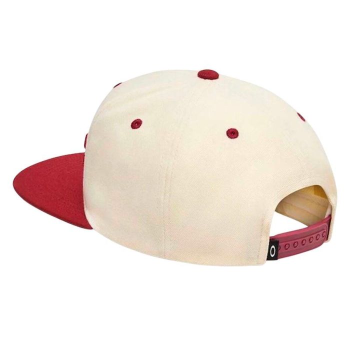 Gorra Deportiva Oakley Mark III Talla única Blanco Rojo 1