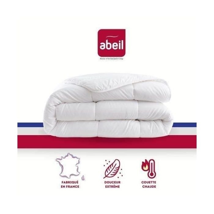 Abeil Edredón Nórdico Suave Auvergne, Extra Cálido para Invierno, Medidas 220x240 cm, 400 g/m², Para 2 Personas Abeil Edredón Nórdico Suave Auvergne, Extra Cálido para Invierno, Medidas 220x240 cm, 400 g/m², Para 2 Personas