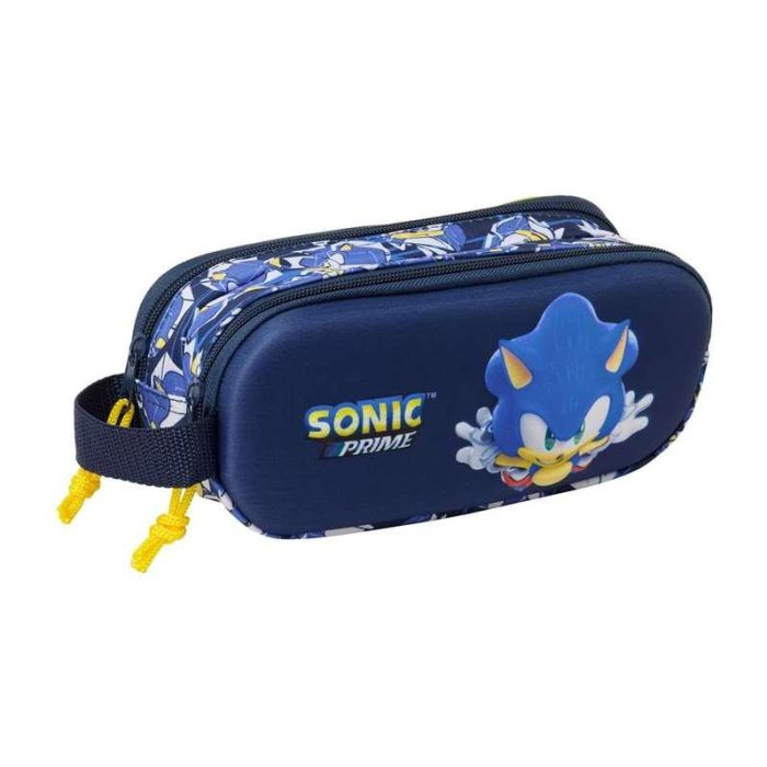 Bolso Escolar Portatodo Safta Doble 3D Mochilas 3D Sonic City 80x210x60 mm Bolso Escolar Portatodo Safta Doble 3D Mochilas 3D Sonic City 80x210x60 mm
