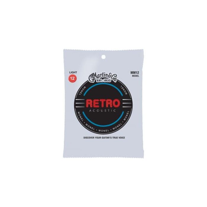 Juego Acústica Retro Monel Light 12-54 Juego Acústica Retro Monel Light 12-54