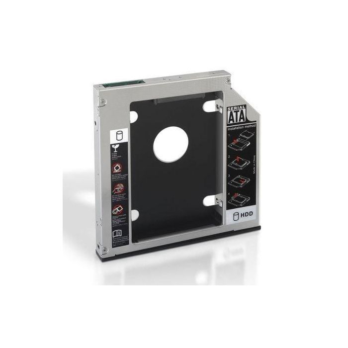 AISENS - ADAPTADOR DISCO DURO DE 9,5MM PARA UNIDAD oPTICA PORTaTIL DE 12,7MM AISENS - ADAPTADOR DISCO DURO DE 9,5MM PARA UNIDAD oPTICA PORTaTIL DE 12,7MM