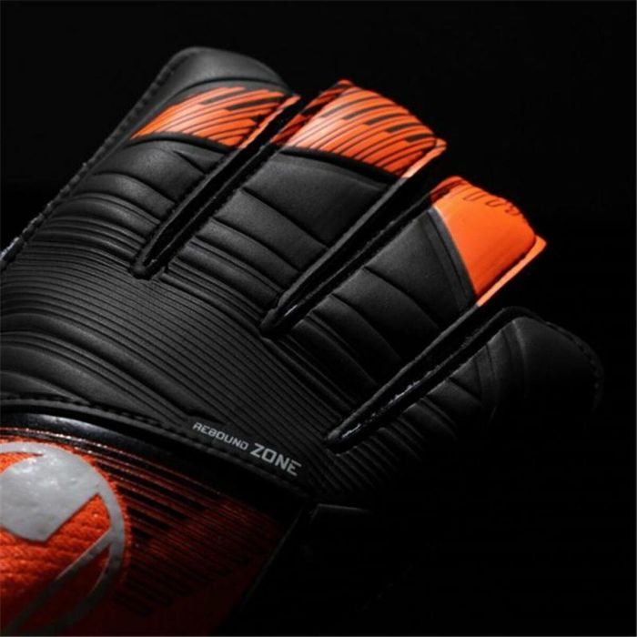 Guantes de Portero Uhlsport Starter Resist+ Fluo Negro Adultos 4 Guantes de Portero Uhlsport Starter Resist+ Fluo Negro Adultos 4