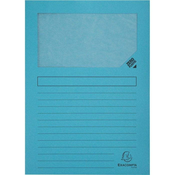 Subcarpeta Exacompta Forever Azul claro A4 100 Piezas (4 Unidades) 4