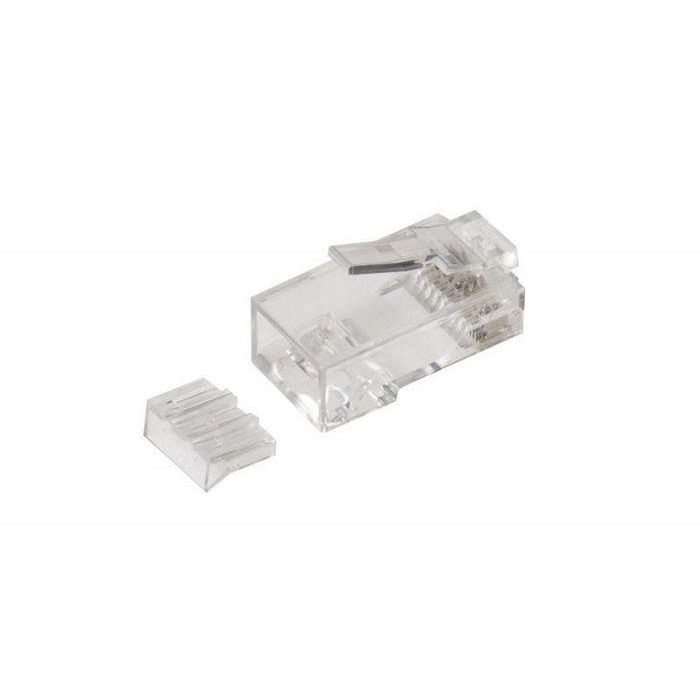 Lanview RJ45 UTP plug Cat6 for AWG 24-26 solid/stranded conductor 10pcs. Lanview RJ45 UTP plug Cat6 for AWG 24-26 solid/stranded conductor 10pcs.