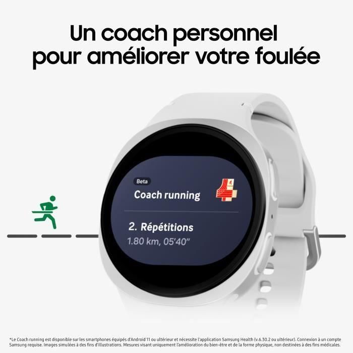 Samsung Galaxy Watch8 - Reloj inteligente con Bluetooth (44 mm, plateado) 5 Samsung Galaxy Watch8 - Reloj inteligente con Bluetooth (44 mm, plateado) 5