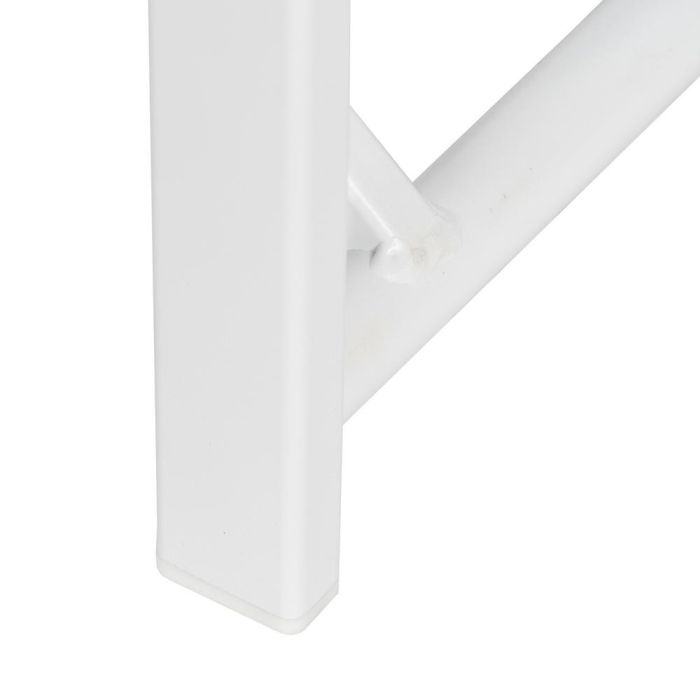 Silla Director Blanco Aluminio-Textileno 56 X 53 X 84 cm