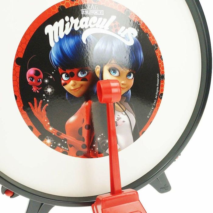 Batería Musical Lady Bug Plástico 4 Batería Musical Lady Bug Plástico 4