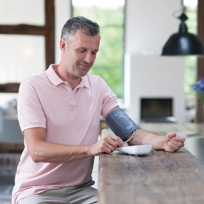 Medisana BU 535 Tensiómetro parlante con 6 idiomas, pantalla grande, dígitos XXL, medición de arritmias y 240 memorias 3