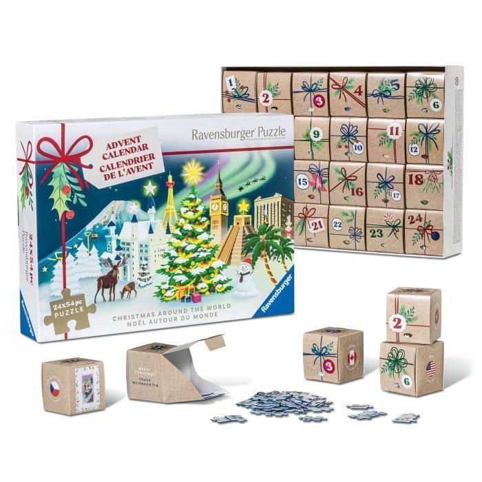 Puzzle Ravensburger Advent Calendar 54 Piezas 2