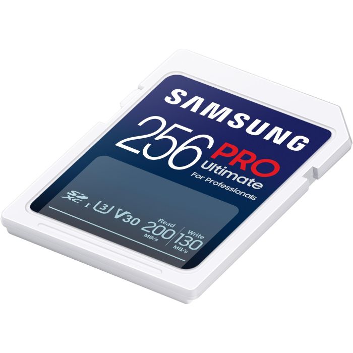 Samsung MB-SY256S Tarjeta de Memoria SDXC 256GB UHS-I Clase 10 U3 V30 Velocidad Lectura 200MB/s Escritura 130MB/s Retail 3