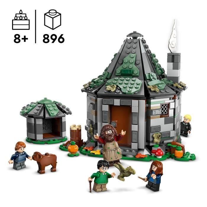 LEGO Harry Potter 76428 La Cabaña de Hagrid: Una Visita Inesperada, Juguete de Fantasía 1 LEGO Harry Potter 76428 La Cabaña de Hagrid: Una Visita Inesperada, Juguete de Fantasía 1