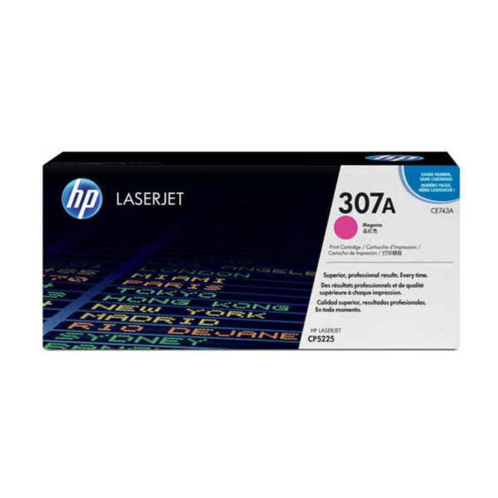 Hp Toner Laser Cp 5225-N-D Magenta 7.300 Paginas - 307A Hp Toner Laser Cp 5225-N-D Magenta 7.300 Paginas - 307A