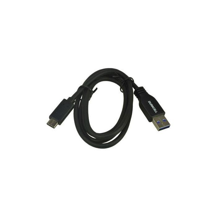 Cable USB DURACELL USB5031A 1 m Negro