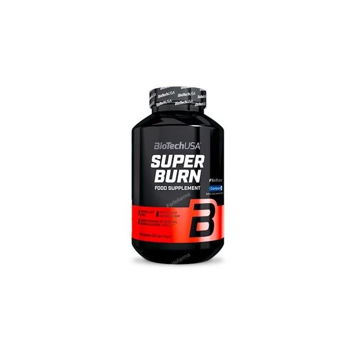 BIOTECHUSA Super Burn 120 Tabletas Quemagrasas