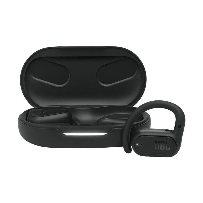 JBL Soundgear Sense Auriculares Bluetooth Open-Ear Inalámbricos Negros, TWS, IP54