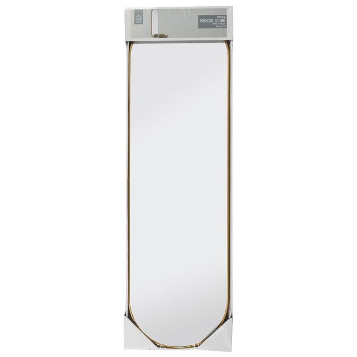 Home Deco Factory Espejo Dorado Lounge 100 cm x 30 cm con Marco de Vidrio/Cristal Máquina 3
