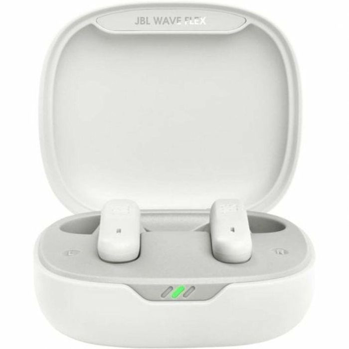 Auriculares Inalámbricos con Estuche de Carga JBL Wave Flex Blanco 7 Auriculares Inalámbricos con Estuche de Carga JBL Wave Flex Blanco 7
