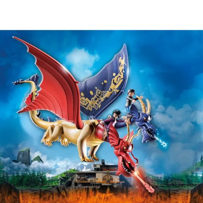Playmobil 71080 Dragones Nueve Reinos: Wuwei y Jun 1