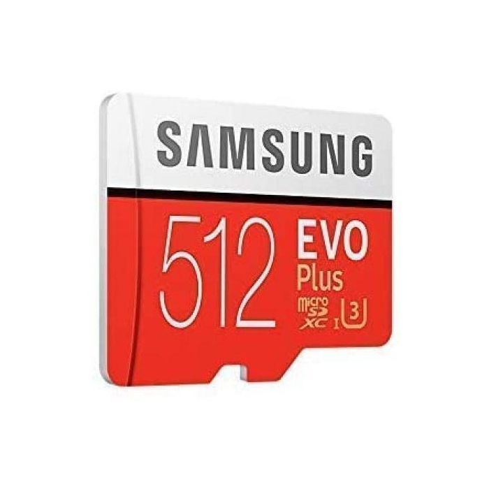 TARJETA MICROSD XC + ADAPTADOR SAMSUNG EVO PLUS - 512GB - CLASE 10 - 100MB/S 2 TARJETA MICROSD XC + ADAPTADOR SAMSUNG EVO PLUS - 512GB - CLASE 10 - 100MB/S 2
