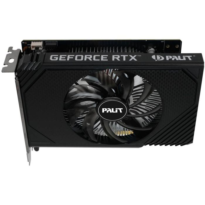 Palit RTX 3050 StormX 6GB GDDR6 1 Ventilador - Tarjeta Gráfica NVIDIA GeForce para Gaming PCI Express 4.0 3
