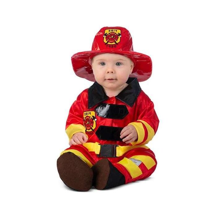 Disfraz bebé bombero talla 7-12 m 1 Disfraz bebé bombero talla 7-12 m 1