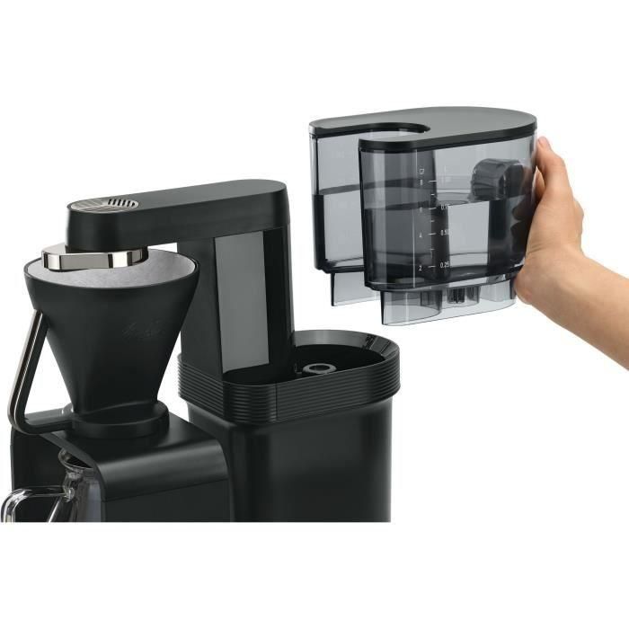 Cafetera de filtro - MELITTA - Epour 1024-11 - 1515 W - 2/8 tazas - Negro/Cromado 1 Cafetera de filtro - MELITTA - Epour 1024-11 - 1515 W - 2/8 tazas - Negro/Cromado 1