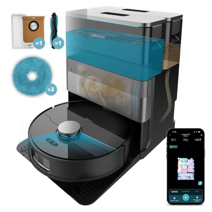 Robot Aspirador Cecotec X70 19 Robot Aspirador Cecotec X70 19