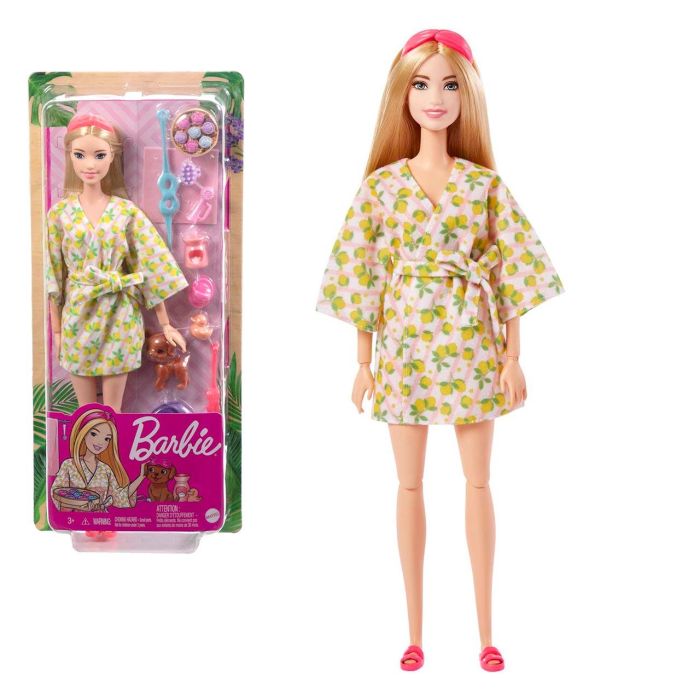 Muñeca Barbie Bienestar Spa Hkt90 Mattel