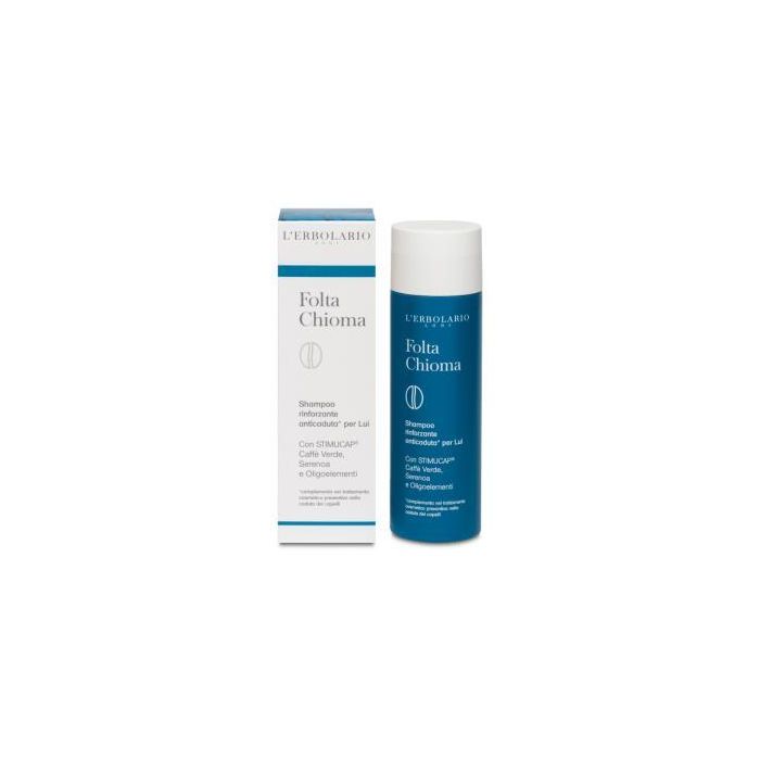 L´ERBOLARIO Champú Anticaída Abundante Cabello con STIMUCAP® 200ml - Sin Siliconas ni Parabenos para Hombres