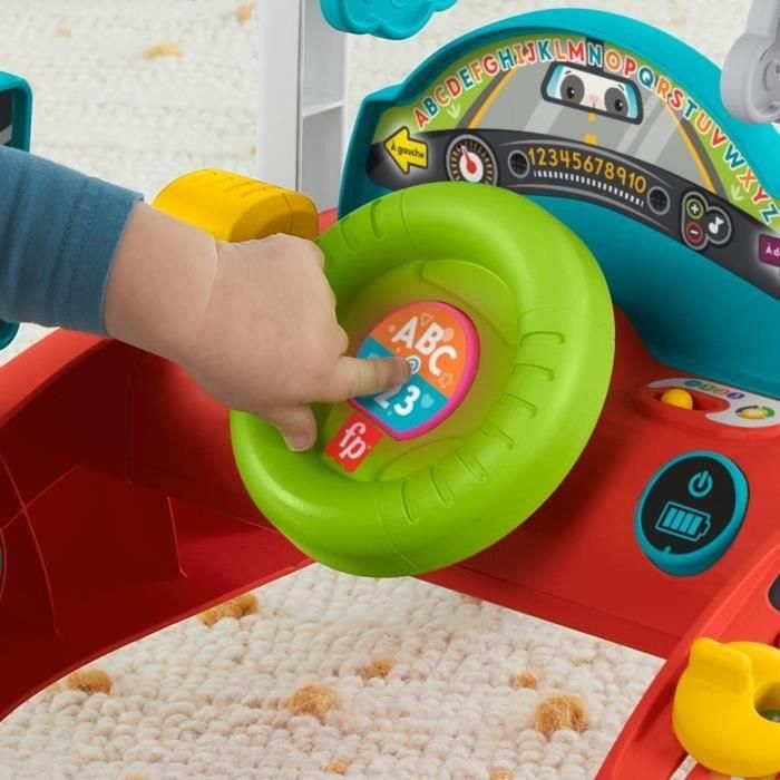 FISHER-PRICE - Andador de actividad evolutiva - juguete de aprendizaje temprano - 6 meses y + 2