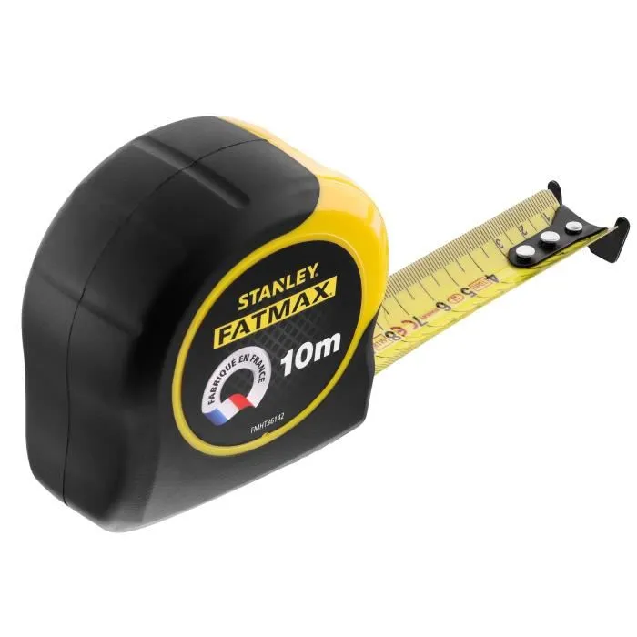 Stanley FMHT36142-0 Cinta Métrica Profesional FatMax con Armadura de Hoja, 10m x 32mm 1