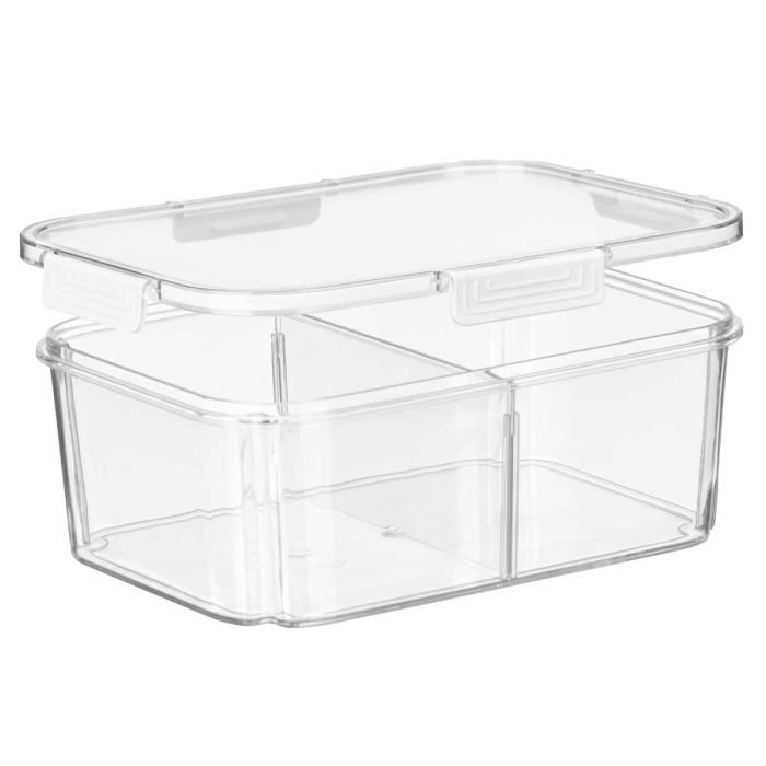 Fiambrera Divisorio Hermetica Blanca 3,3L Leknes 27X10CM (12 Unidades) 1 Fiambrera Divisorio Hermetica Blanca 3,3L Leknes 27X10CM (12 Unidades) 1