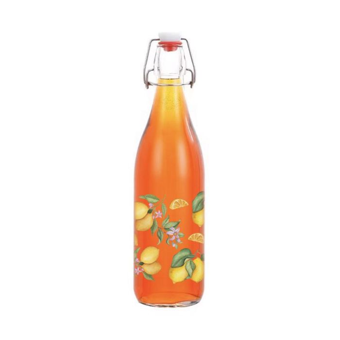 Botella de vidrio decorada Designs 1L - Inde (12 Unidades) 8 Botella de vidrio decorada Designs 1L - Inde (12 Unidades) 8
