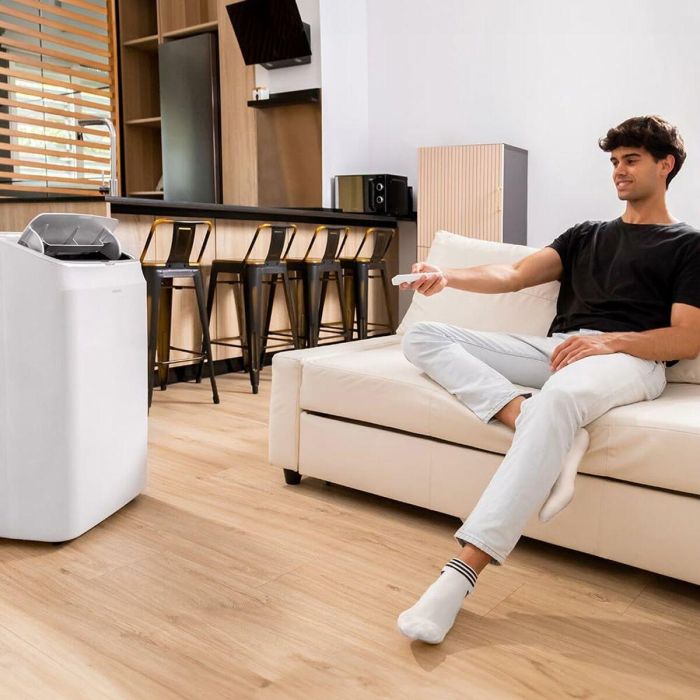 Aire Acondicionado Portátil Cecotec ForceClima 14600 Soundless Heating A 1340 W Blanco 2 Aire Acondicionado Portátil Cecotec ForceClima 14600 Soundless Heating A 1340 W Blanco 2