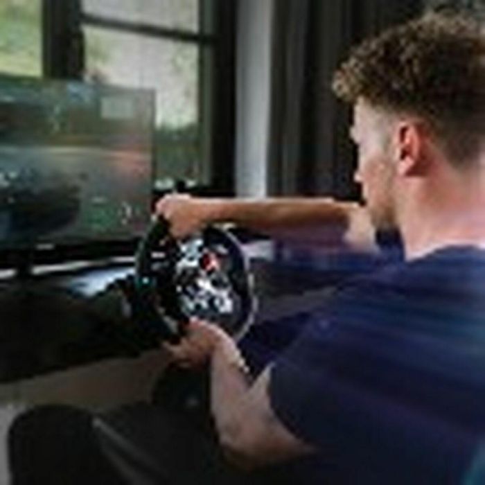 Logitech G29 Driving Force Volante y Pedales, Retroalimentación de Fuerza para PC, PlayStation 5, PS4 y PS3, USB Alámbrico 34 Logitech G29 Driving Force Volante y Pedales, Retroalimentación de Fuerza para PC, PlayStation 5, PS4 y PS3, USB Alámbrico 34