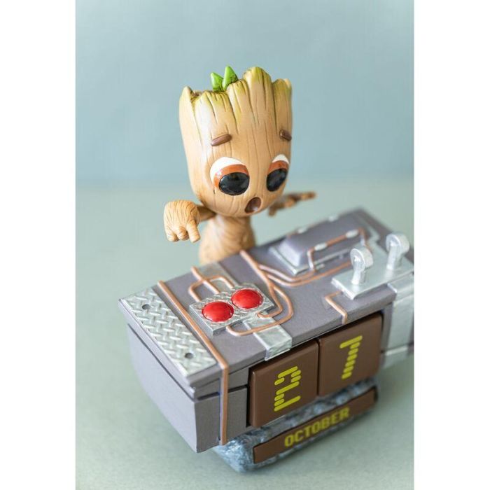 Calendario Perpetuo 3D Groot Death Button Guardianes de la Galaxia Marvel 4 Calendario Perpetuo 3D Groot Death Button Guardianes de la Galaxia Marvel 4