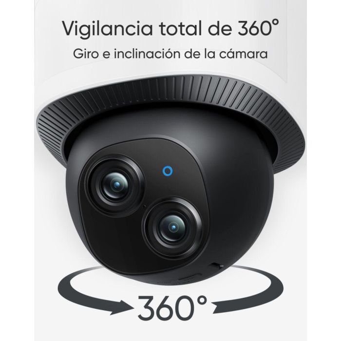 Eufy E340 Cámara de Seguridad IP Floodlight 3K Dual Cam 360° Pan/Tilt Wi-Fi 6 Interior/Exterior IP65 Almacenamiento Local Sin Cuotas 18 Eufy E340 Cámara de Seguridad IP Floodlight 3K Dual Cam 360° Pan/Tilt Wi-Fi 6 Interior/Exterior IP65 Almacenamiento Local Sin Cuotas 18