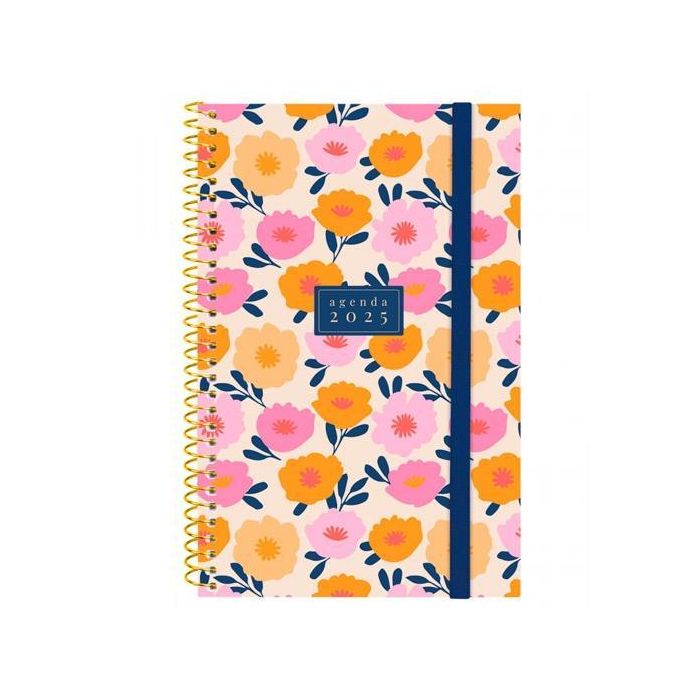Finocam Agenda Anual Design Collection Espiral E5-117x181 mm 2025, Organización Personal y Profesional Finocam Agenda Anual Design Collection Espiral E5-117x181 mm 2025, Organización Personal y Profesional