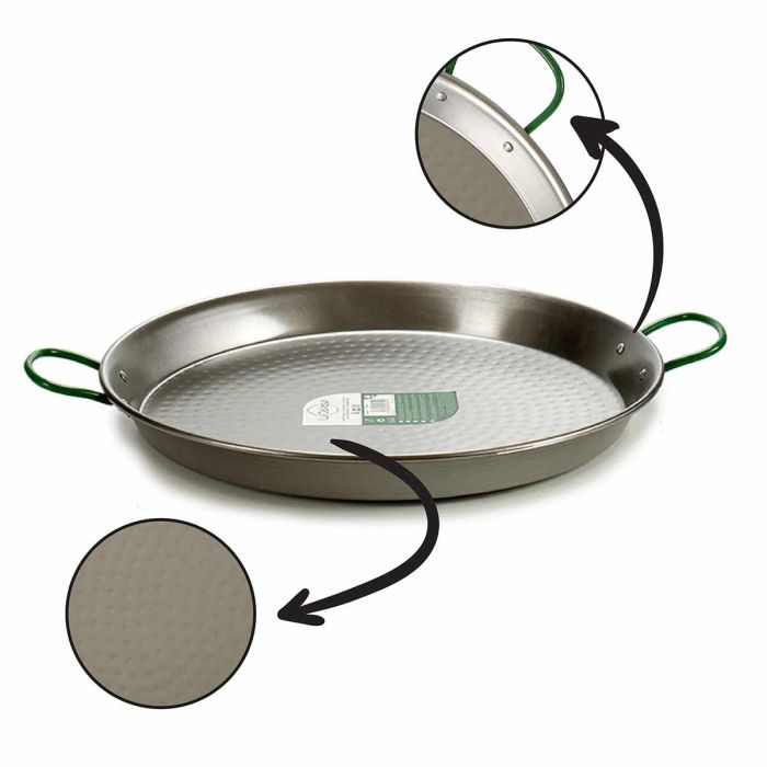 Paellera Pulida 50 Cm 13 Raciones La Dehesa (4 Unidades) 3 Paellera Pulida 50 Cm 13 Raciones La Dehesa (4 Unidades) 3