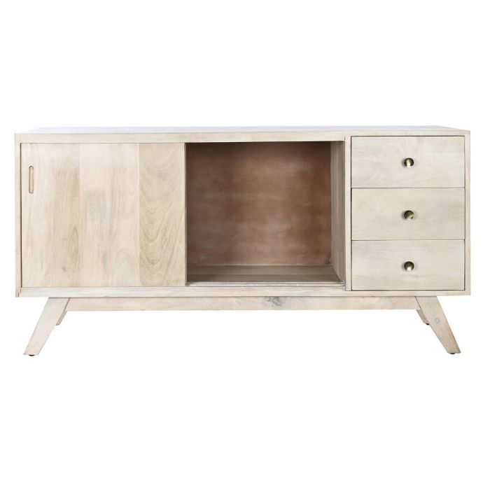 Buffet Boho DKD Home Decor Blanco Natural 42 x 75 x 145 cm 10