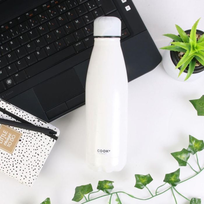 Cook Concept Termo Botella 500 Ml Blanco 3